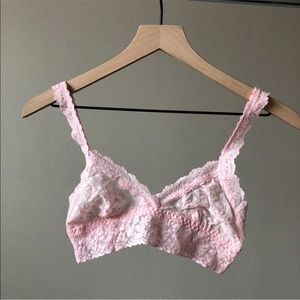 Pink Lace Bralette